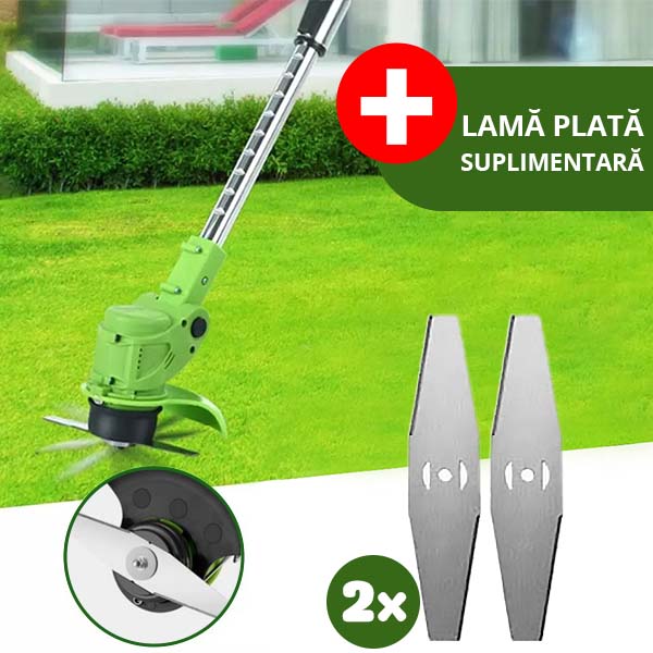 MAȘINĂ DE TUNS IARBA MANUALĂ FĂRĂ FIR PENTRU GRĂDINĂRIT GRASSKING™