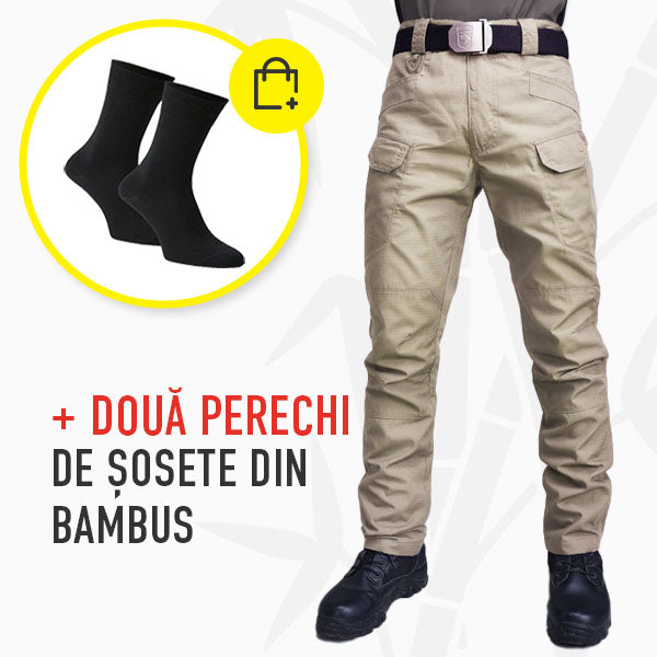 PANTALONI TACTICI LUNGI PENTRU BĂRBAȚI, PRACTICI, CU BUZUNARE LA ÎNDEMÂNĂ WORKBOSS™