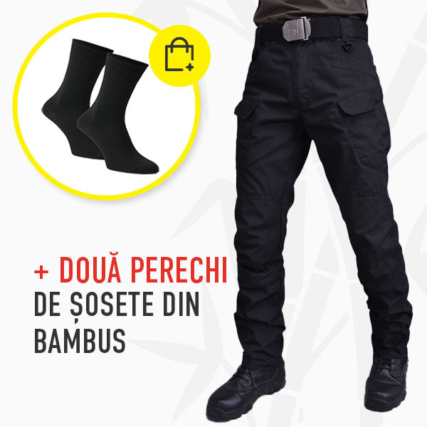 PANTALONI TACTICI LUNGI PENTRU BĂRBAȚI, PRACTICI, CU BUZUNARE LA ÎNDEMÂNĂ WORKBOSS™