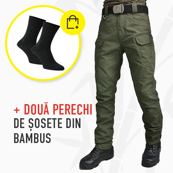 PANTALONI TACTICI LUNGI PENTRU BĂRBAȚI, PRACTICI, CU BUZUNARE LA ÎNDEMÂNĂ WORKBOSS™