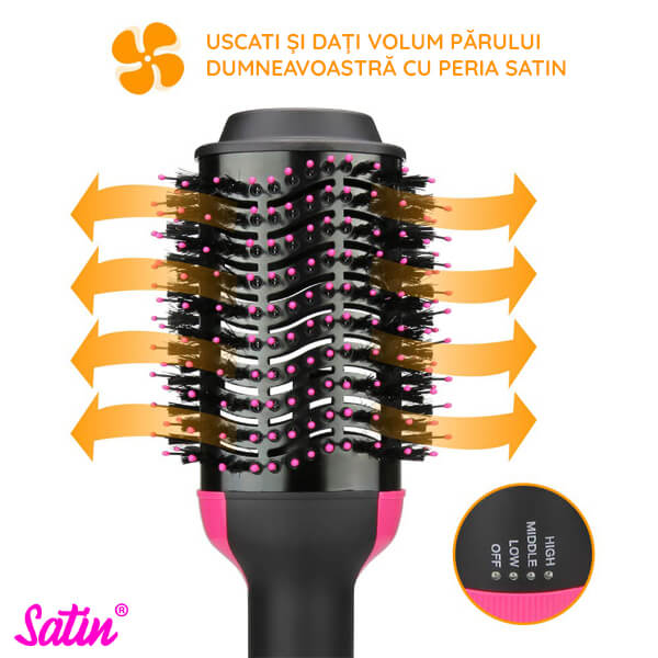 APARAT 2 ÎN 1 DE COAFAT ȘI DE USCARE SATIN®