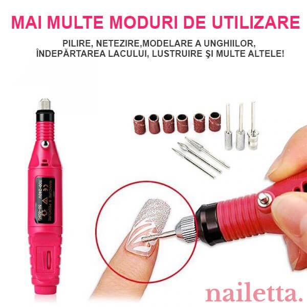 NAILETTA®: PILĂ ELECTRICĂ PENTRU UNGHII