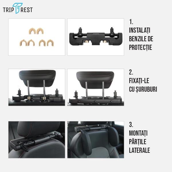 SUPORT PENTRU CAP ȘI GÂT ERGONOMIC TRIPREST®