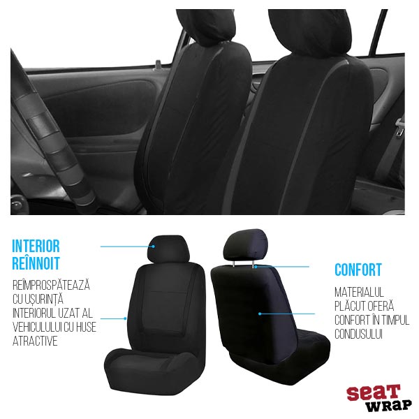 HUSE UNIVERSALE PENTRU PROTECȚIA SCAUNELOR AUTO SEATWRAP®