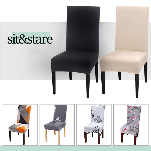 SIT&STARE®: HUSE ELASTICE PENTRU SCAUNE - 4 SAU 6 HUSE