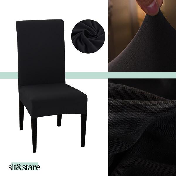 SIT&STARE®: HUSE ELASTICE PENTRU SCAUNE - 4 SAU 6 HUSE