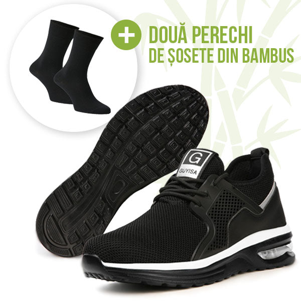 ADIDAȘI DE MUNCĂ DURABILI PENTRU BĂRBAȚI, CU PERNĂ DE AER STRONGON®